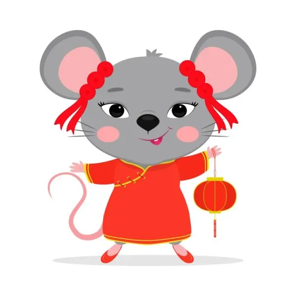 十二生肖简笔画步骤图：顺序表+一键保存