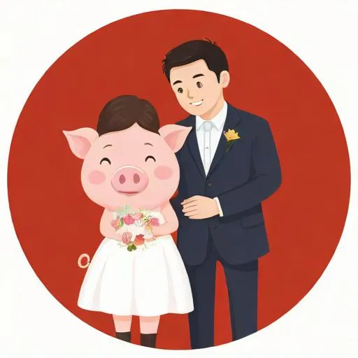 属猪婚配表属猪男女属相婚大全：属猪男和什么属相最配对  第4张